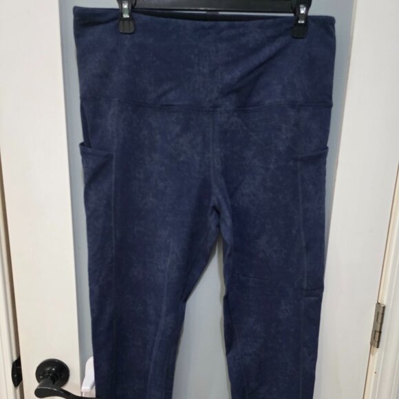 Tuff Athletics Pants - Tuff Athletics Yoga Pants Lot of 3 – Women’s Size XL – Blue, Black, Grey/Black